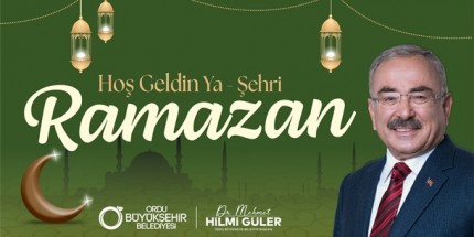 Ramazan’ın Başlaması Dolayısıyla Huzur ve Sevinci Bir Arada Yaşıyoruz